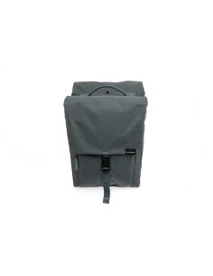 New Looxs fietstas dubbel Tulum afneembaar grey green 32L