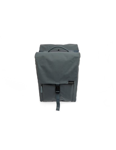 New Looxs fietstas dubbel Tulum afneembaar grey green 32L