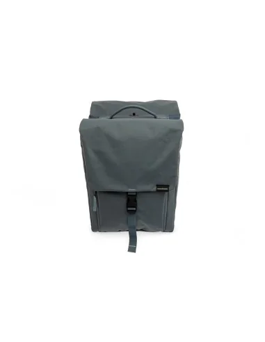 New Looxs fietstas dubbel Tulum afneembaar grey green 32L