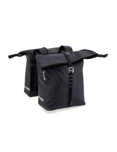 New Looxs fietstas dubbel Cantos black 36L