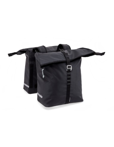 New Looxs fietstas dubbel Cantos black 36L