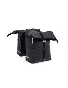 New Looxs fietstas dubbel Cantos black MIK 36L