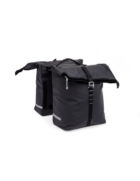 New Looxs fietstas dubbel Cantos black MIK 36L