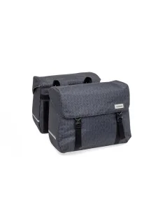New Looxs fietstas dubbel Mondi Joy Nima black 38L