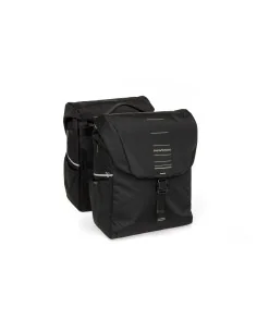 New Looxs fietstas dubbel Vigo black green MIK 40L