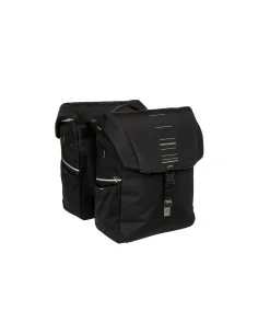New Looxs fietstas dubbel Vigo black green Racktime2 40L