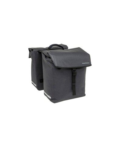 New Looxs fietstas dubbel Hamar anthracite MIK 38L