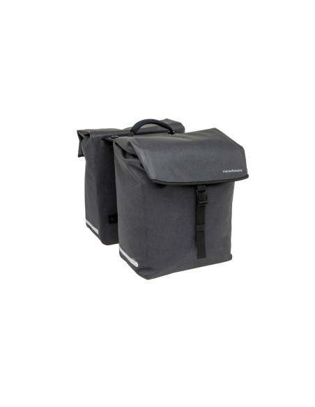 New Looxs fietstas dubbel Hamar anthracite MIK 38L