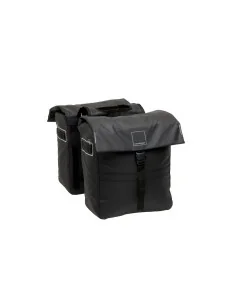 New Looxs fietstas dubbel Leeds black 38L