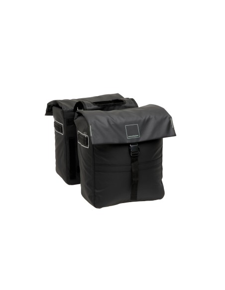 New Looxs fietstas dubbel Leeds black 38L