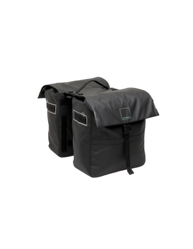 New Looxs fietstas dubbel Leeds black MIK 38L