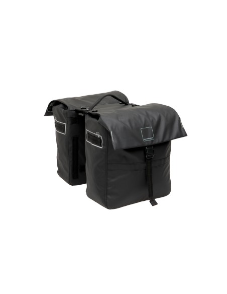 New Looxs fietstas dubbel Leeds black MIK 38L