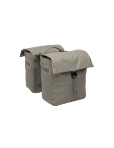 New Looxs fietstas dubbel Leeds taupe MIK 38L