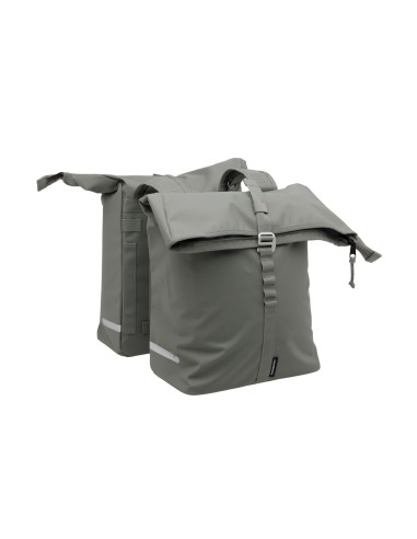 New Looxs fietstas dubbel Cantos groen 36L