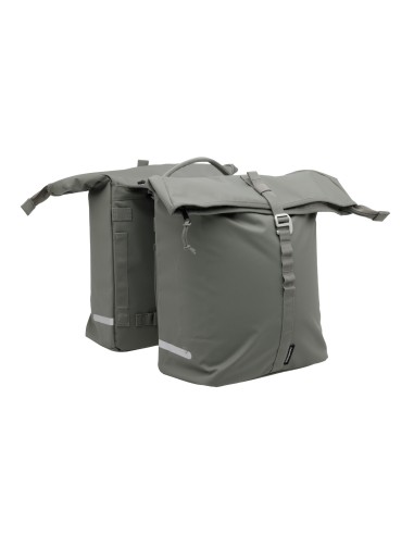 New Looxs fietstas dubbel Cantos groen MIK 36L