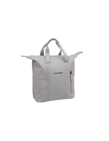 New Looxs fietstas enkel Odense Kota light grey 24L
