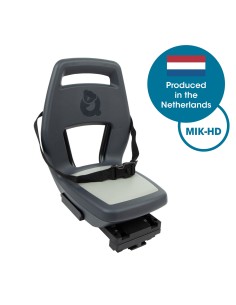 Qibbel achterzitje Junior 6+ MIK-HD antraciet/grijs
