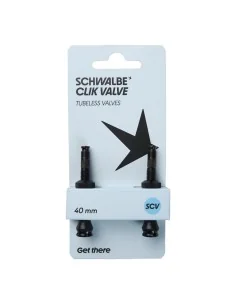 Schwalbe clik valve tubeless ventiel set 40mm
