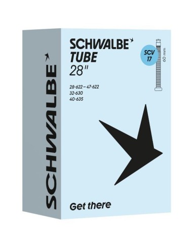 Schwalbe bnb SCV17 28 inch 28/47-622/635 clik valve 60mm