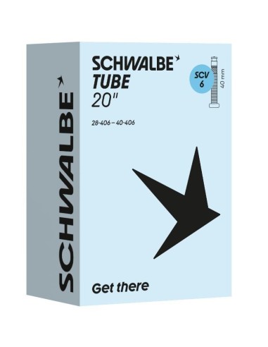 Schwalbe bnb SCV6 20 inch 28/40-406 clik valve 40mm