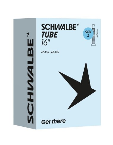 Schwalbe bnb SCV3 16 inch 47/62-305 clik valve 40mm