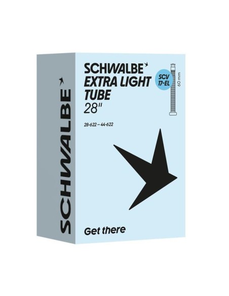 Schwalbe bnb SCV17-EL 28 inch 28/44-622 clik valve 60mm