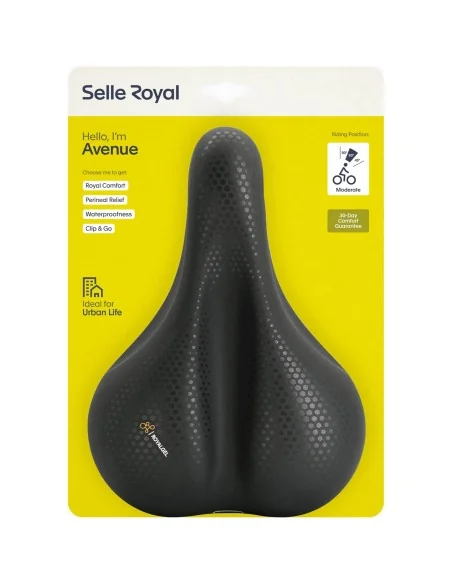 Selle Royal zadel Avenue Moderate zwart