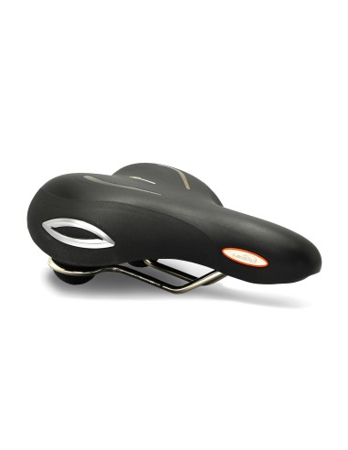 Selle Royal zadel Lookin Relaxed Stracciatella zwart