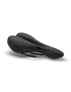 Selle Royal zadel Respiro Moderate Stracciatella zwart