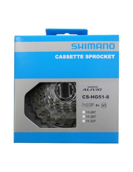 Shimano cassette 8v 11/30 HG51