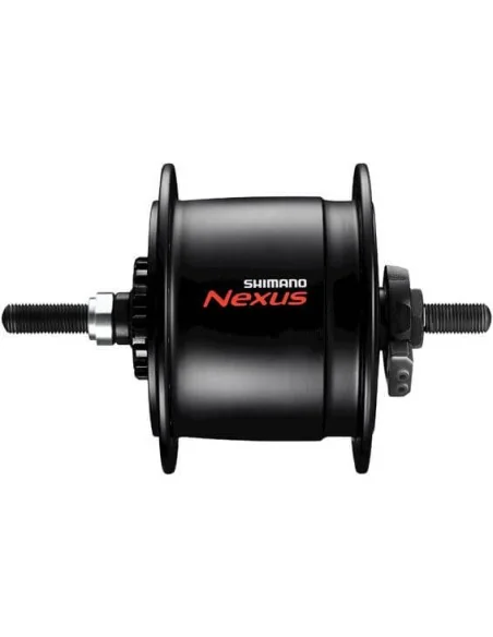 Shimano dynamonaaf 6v 2,4w DH-C6000 RB zwart
