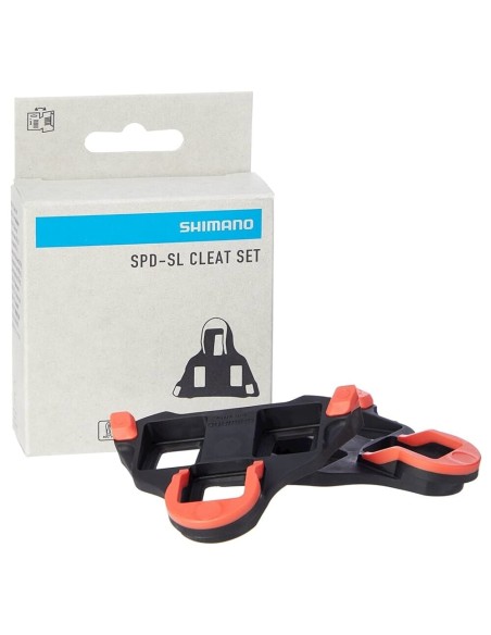 Shimano schoenplaatjes SM-SH10 SPD-SL rood