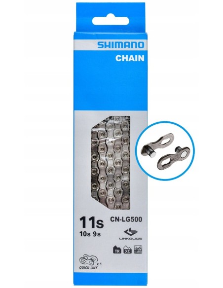 Shimano ketting LG500 LinkGlide 9/11v 126s