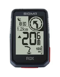 Sigma fietscomputer ROX 2.0 Endurance black