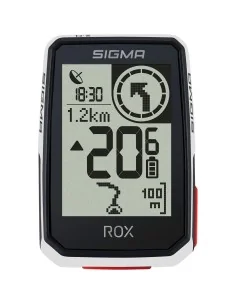 Sigma fietscomputer ROX 2.0 Endurance white