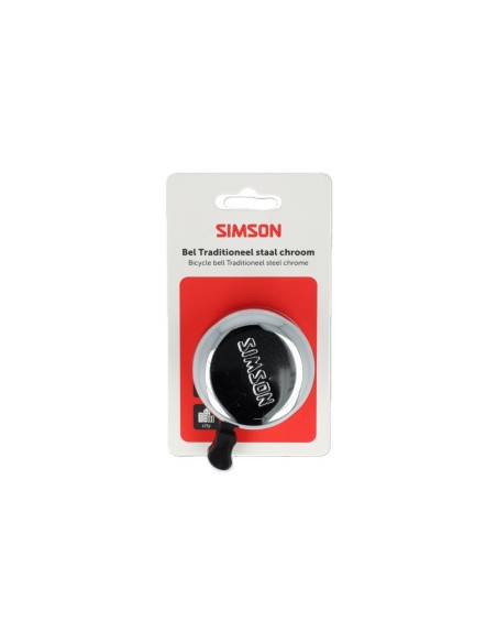 Simson bel Traditioneel chroom staal