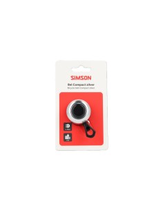 Simson bel Compact zilver