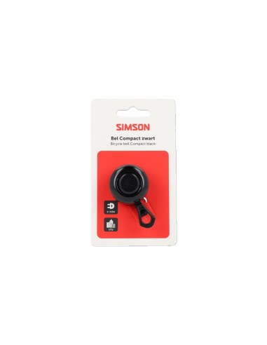 Simson bel Compact zwart