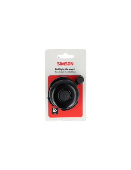 Simson bel Hybride zwart
