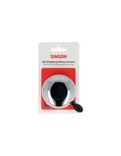 Simson bel Ding Dong Medium chroom 60mm
