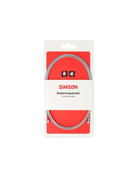 Simson rem binnenkabel 2.25m 2 nippels ton/peer