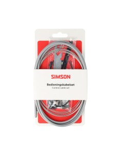 Simson schakel kabel Nexus rvs grijs