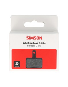 Simson schijfremblok E-bike Shimano/Tektro