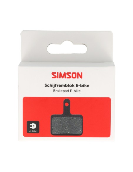 Simson schijfremblok E-bike Shimano/Tektro