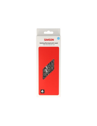 Simson ketting Anti-roest 1/2x1/8
