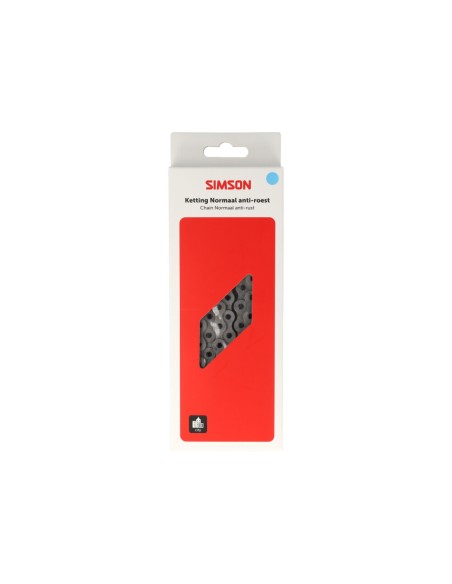 Simson ketting Anti-roest 1/2x1/8