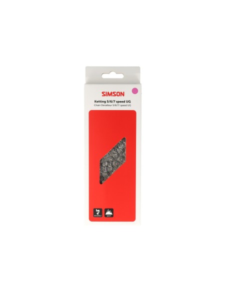 Simson ketting Derailleur 5/6/7v UG