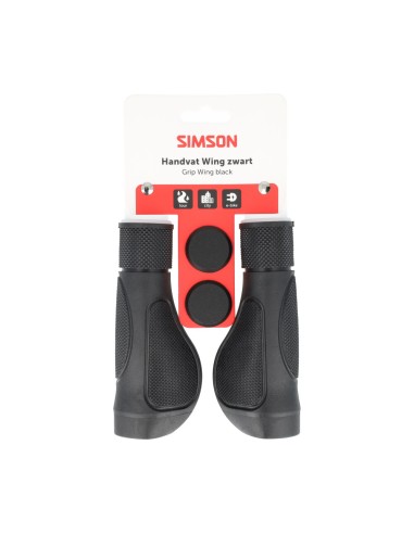 Simson handvatten Wing zwart