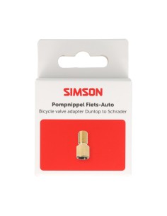Simson pompnippel fiets/auto