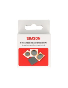 Simson binnenbandpleisters assortiment 9-delig